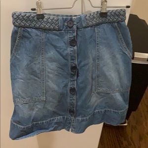 Joie Jean button-up skirt